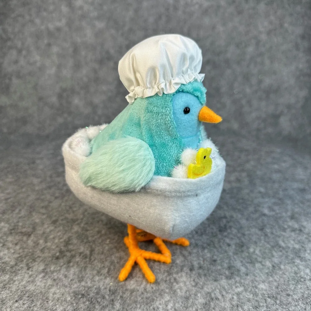 2026 Featherly Friends™ 'Tubsy' Easter Bath Tub Bird - Spritz™ - Picture 9 of 12